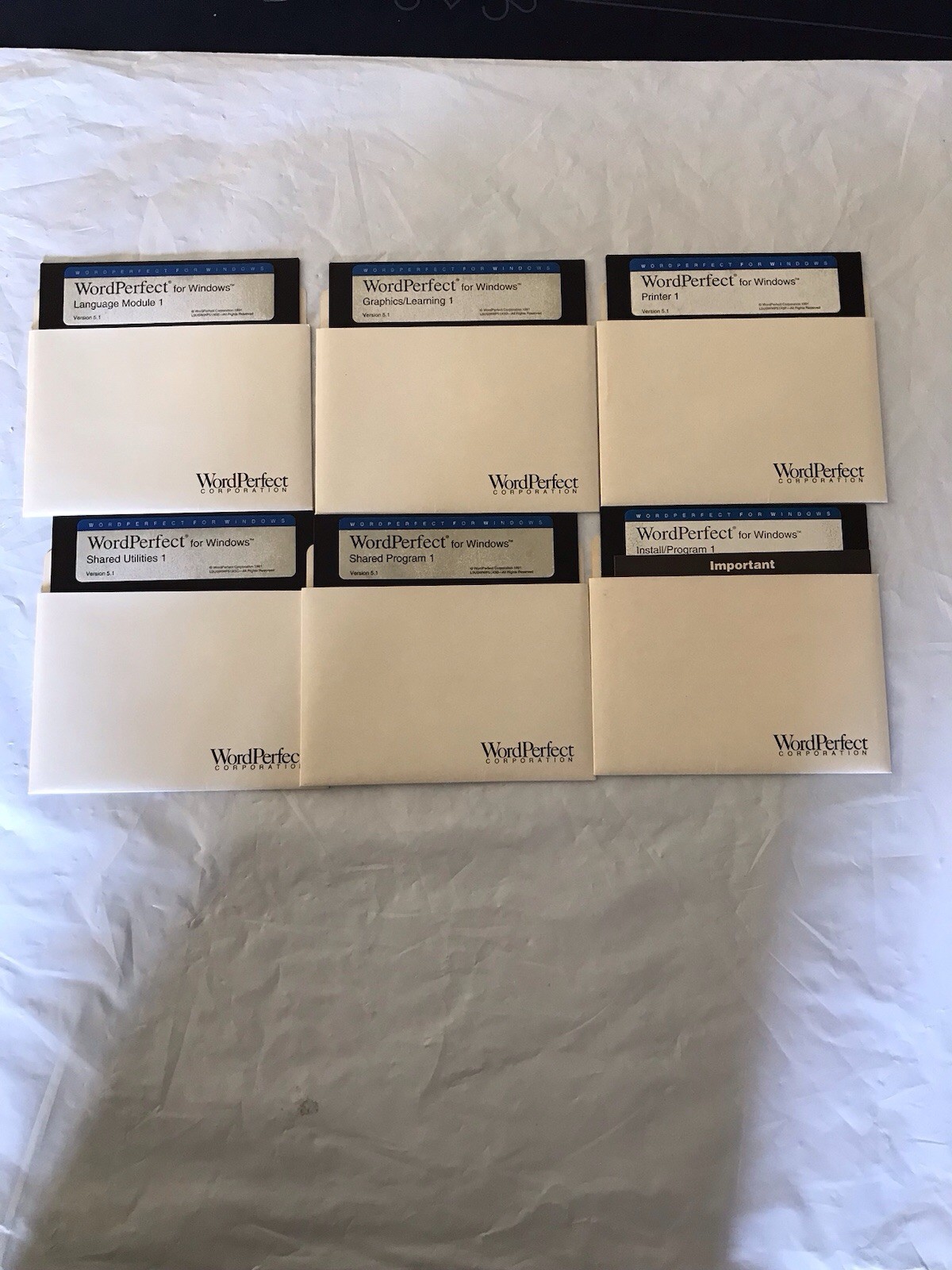 Word Perfect For Windows Floppy Diskette