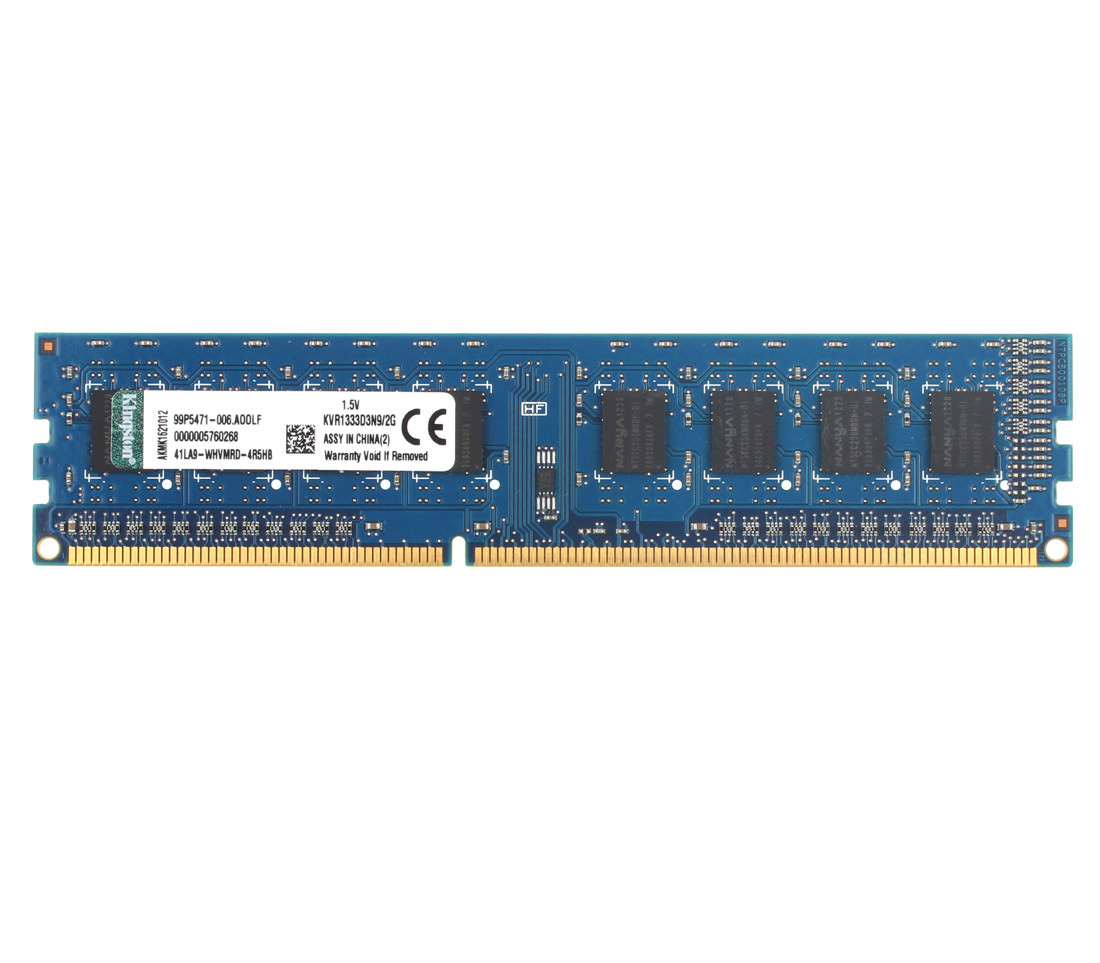 Lot Kingston 2GB 1RX8 DDR3 1333MHz PC3-10600U 240PIN DIMM RAM  Desktop memory