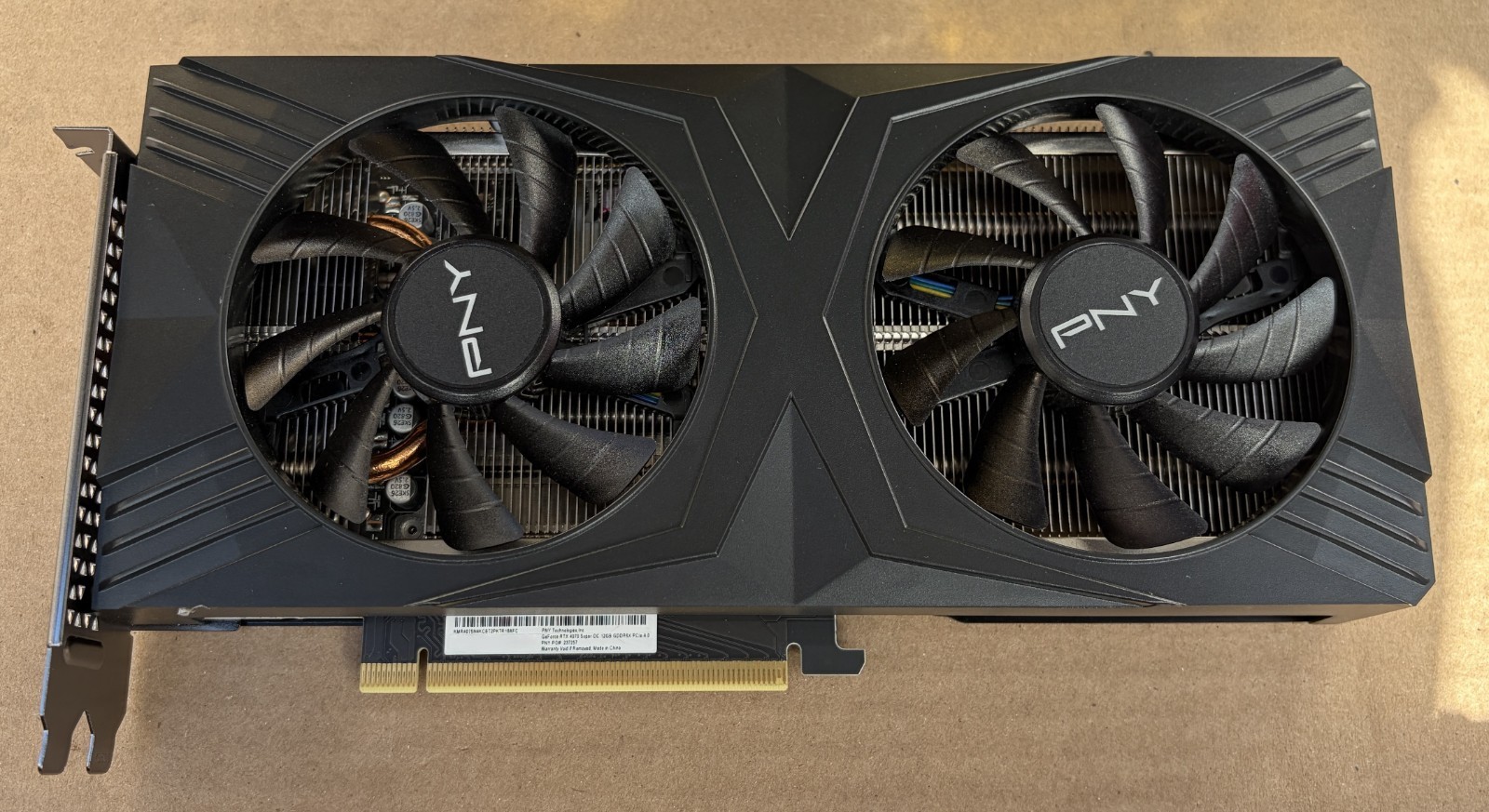 PNY GeForce RTX 4070 SUPER 12GB VERTO OC Dual Fan Graphics Card