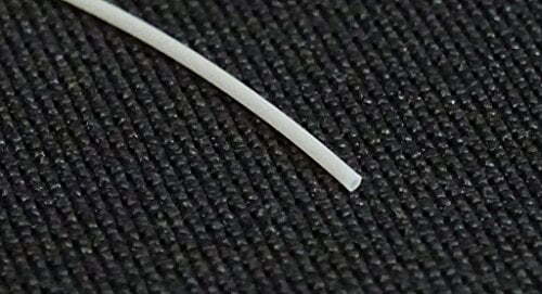 10M 2mm White Fiber Optic Cable Bulk Raw Furcation Tubing Jacketing Patch Cable