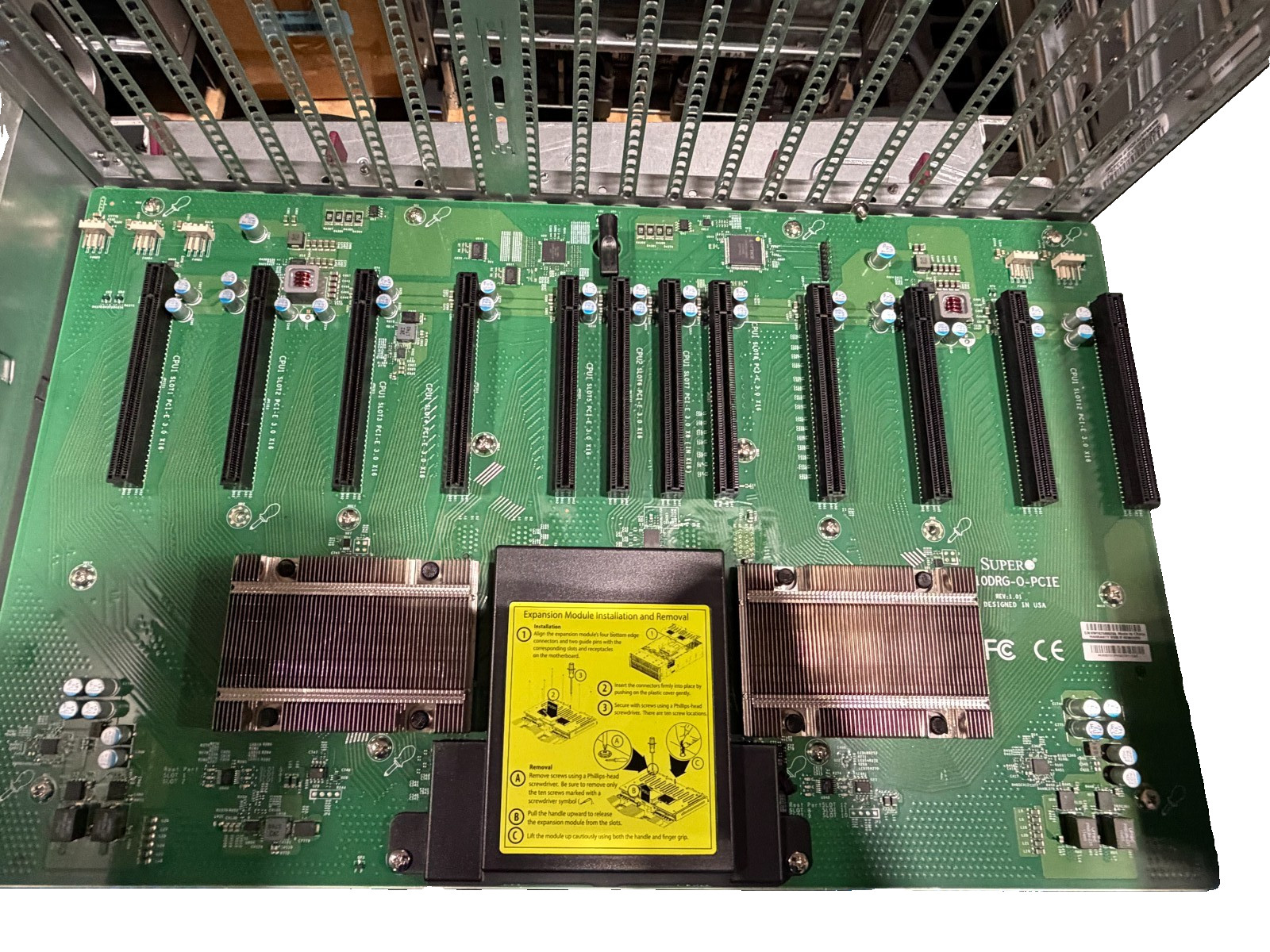 SuperMicro X10DRG-0-PCIE X10DRG-H Dual Socket R3 LGA 2011 Intel C612 Motherboard