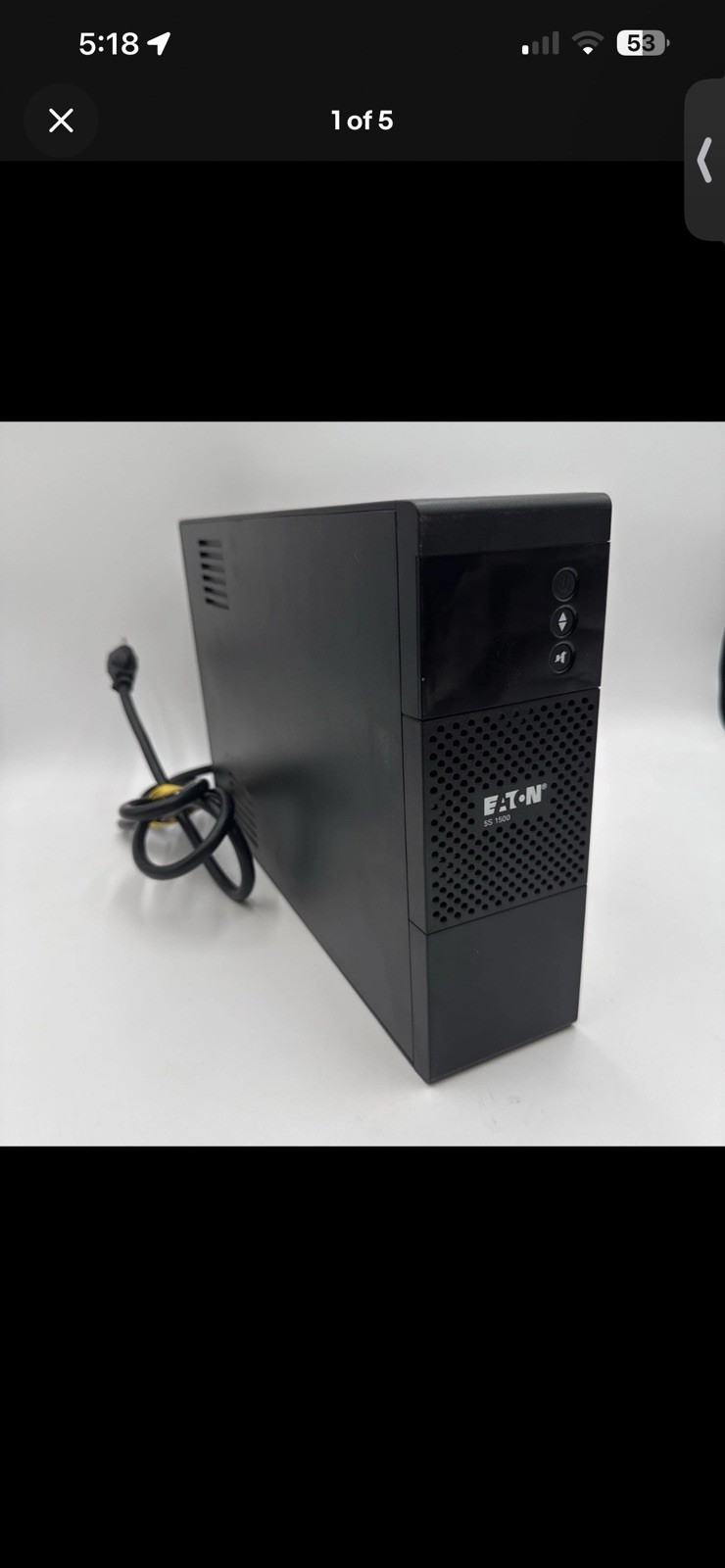 Eaton 5S1000LCD UPS