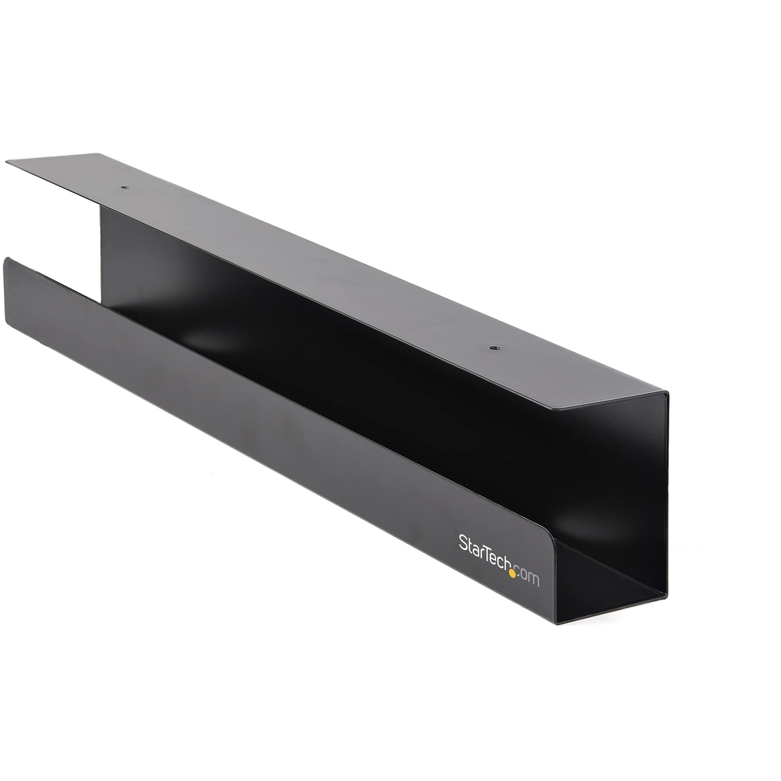 StarTech Under Desk Cable Management Tray, 3" x 23.60" x 4.50", Black