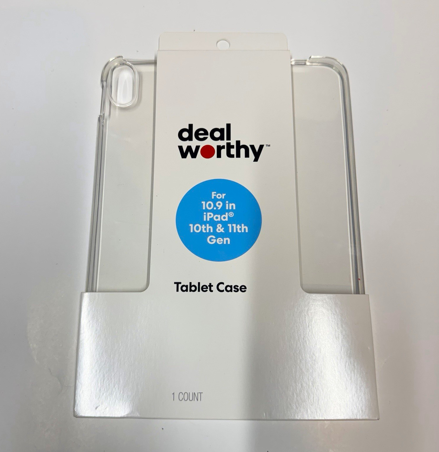dealworthy Clear Tablet Case for Apple iPad 10th/11th Gen 10.9 in