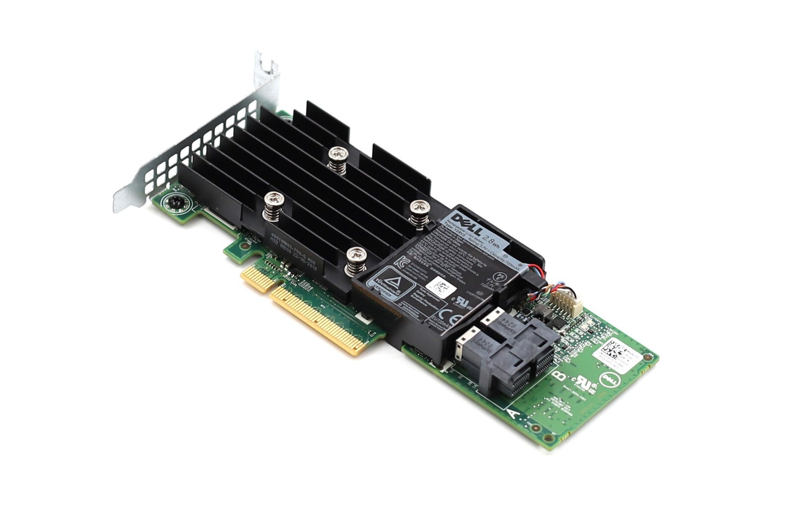 Dell PERC H740P 12Gb/s 8GB Cache PCIe SAS/SATA RAID Controller Dell P/N: 03JH35