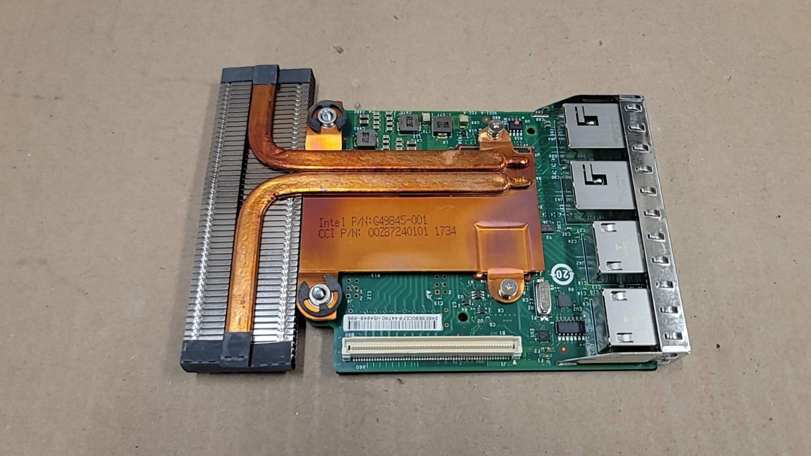 DELL 99GTM 099GTM INTEL I350/X540 RNDC 2x 10GBE+ 2x 1GBE RACK NDC NETWORK CARD