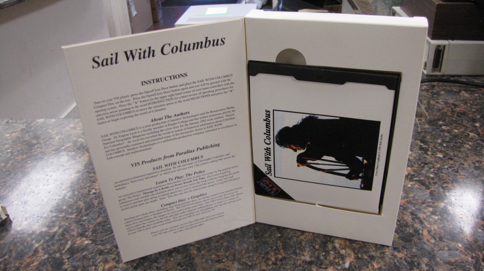 Vintage Radio Shack 25-6181 Sail with Columbus CD-ROM - CU14