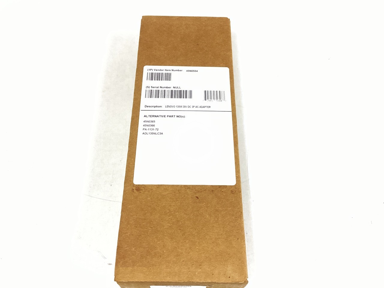 Lenovo 45N0554 ORIGINAL 135 Watt Slim-Tip AC Power Adapter