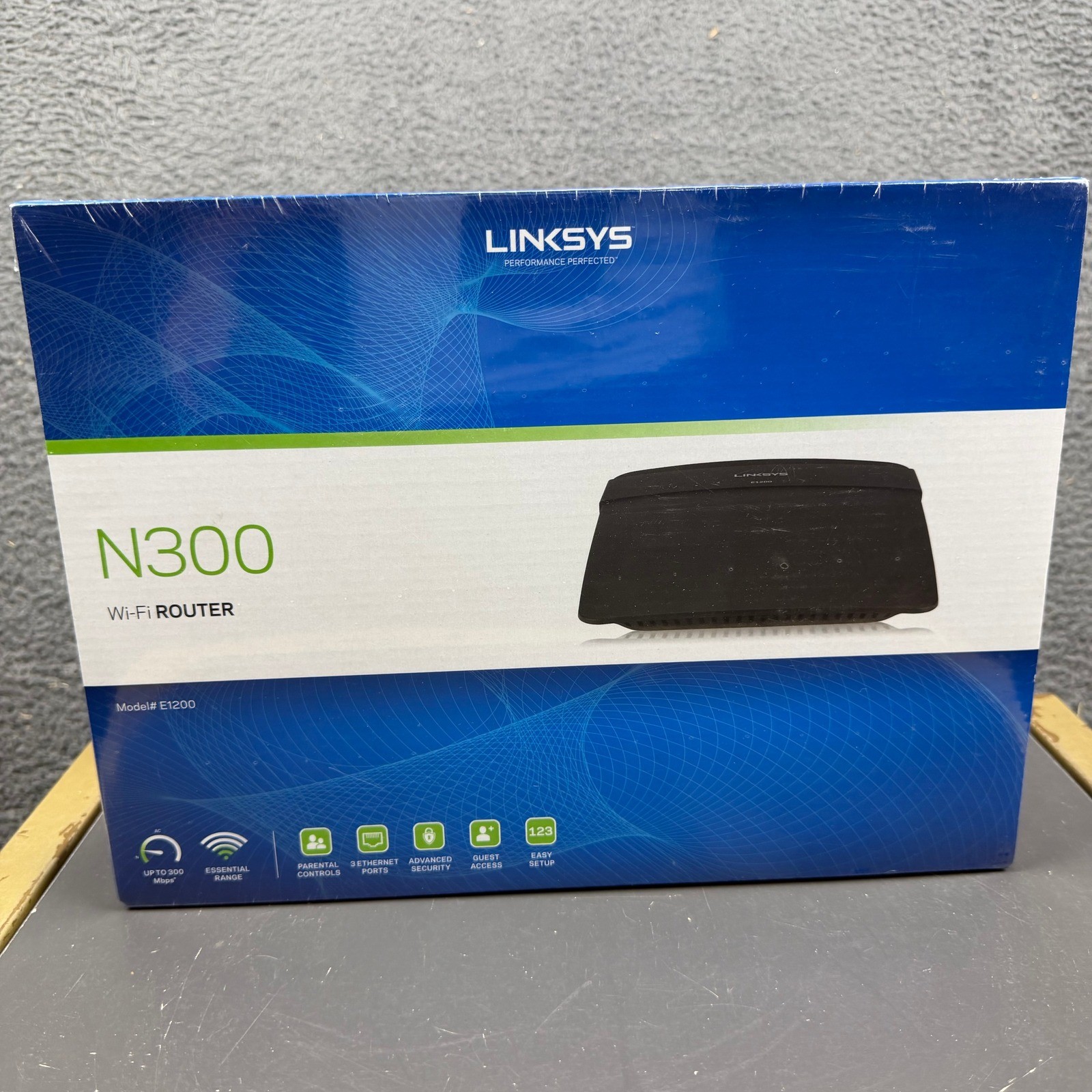 Linksys N300 Wi-Fi Router Model E1200-VV Wireless-N Technology New In Box