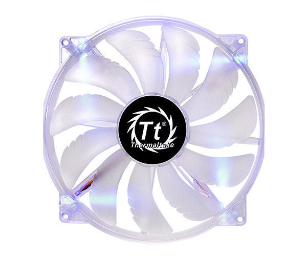 Thermaltake  Pure 20 LED 200mm x 200mm x 30 mm DCFan (CL-F016-PL20BU-A)