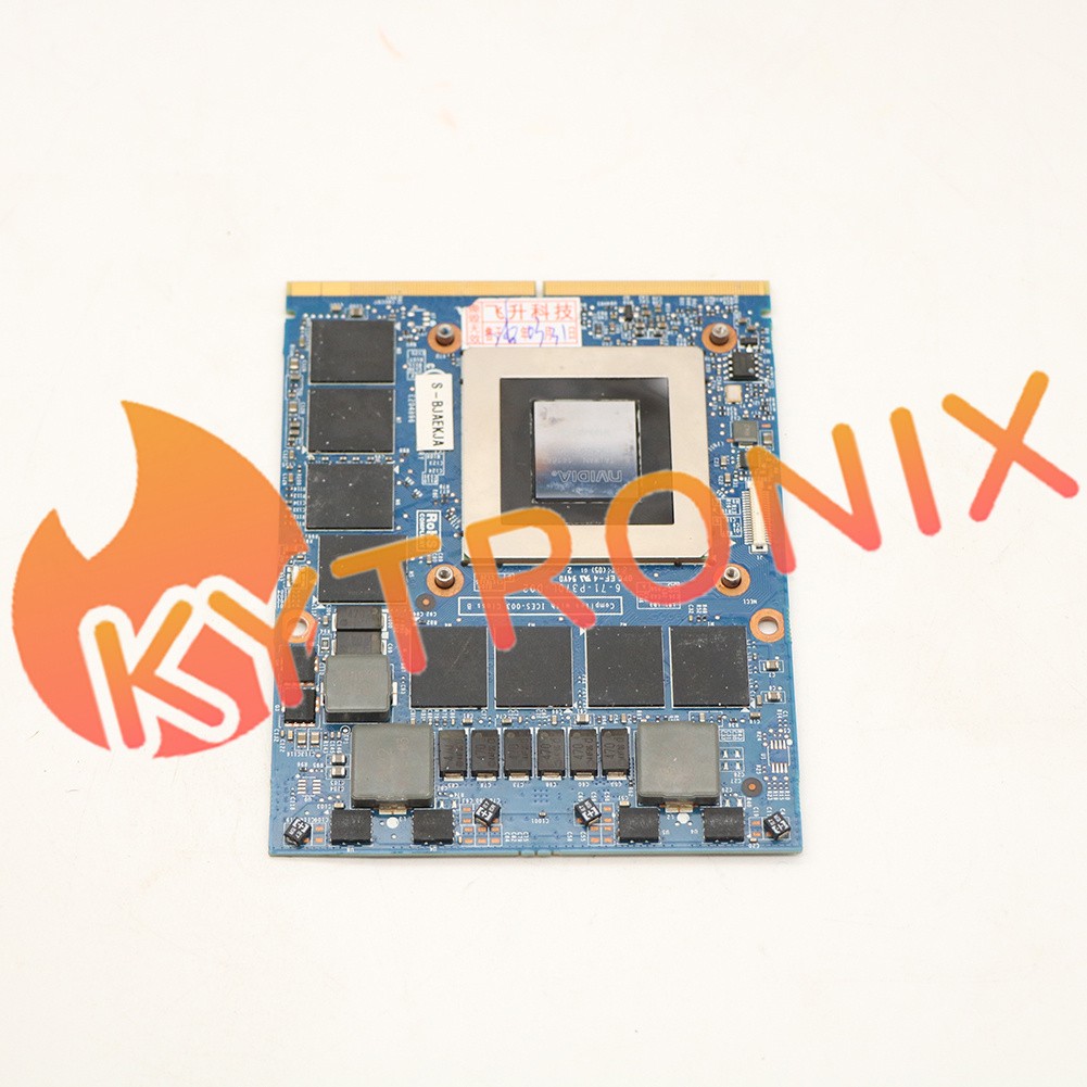 used 1pcs Nvidia GeForce GTX880M Graphics N15E-GX-A2 8Gb GDDR5 Alienware Laptop