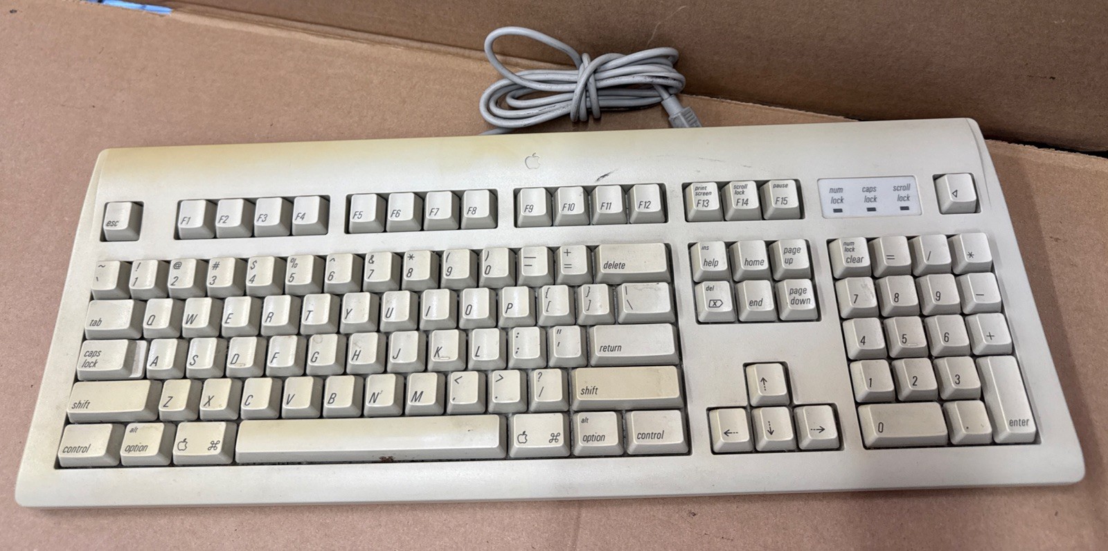 AppleDesign Keyboard M2980 For Mac SE, LC, Quadra Computer