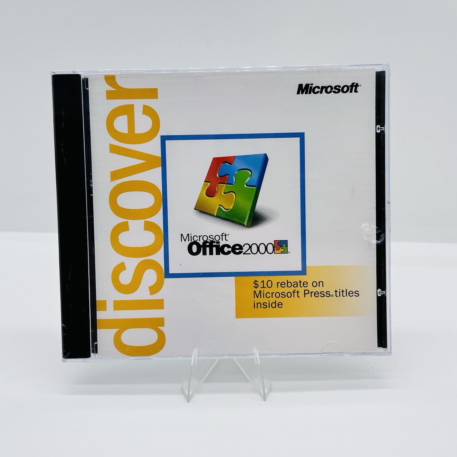 Vintage Microsoft Office Discover 2000 CD-ROM New Sealed
