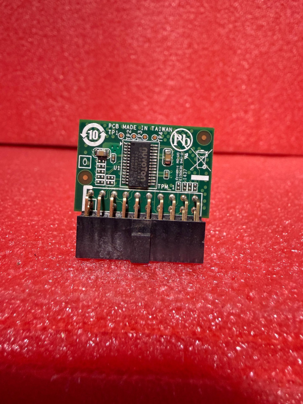 Lenovo ThinkServer Gen 5 Trusted v1.2 II Platform Module FRU P/N: 00FC673