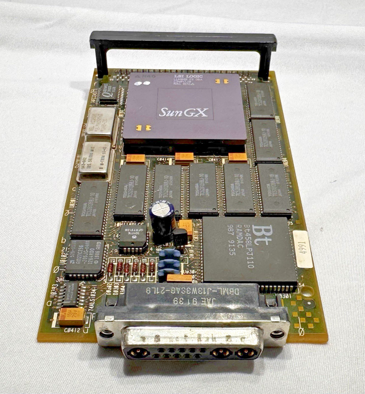 Sun Microsystems 501-1672 GX Sbus Graphics Card, 8-Bit Color Frame Buffer, 13W3