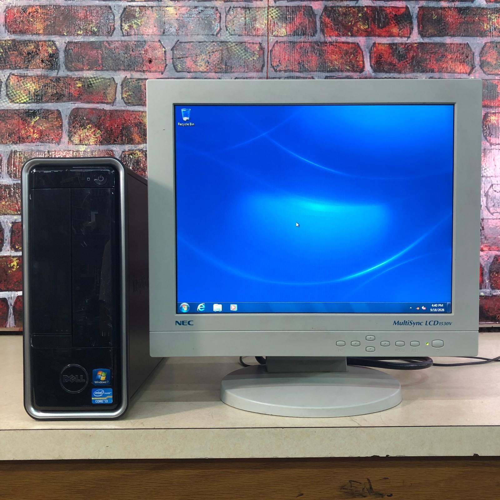 Dell Inspiron 660s SFF Retro Gaming i3-3240 3.4GHz 4GB RAM 1TB HDD Windows 7 Pro