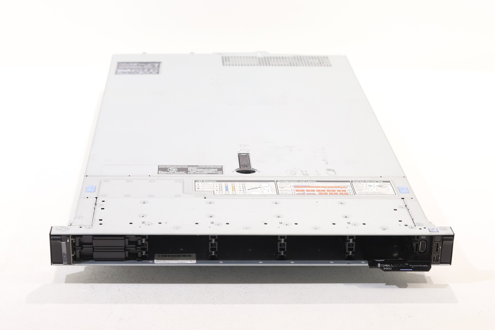 Dell EMC PowerScale F6000 10-Bay SFF Barebone Server W/ 2x750W PSU DP/N: 0HT808