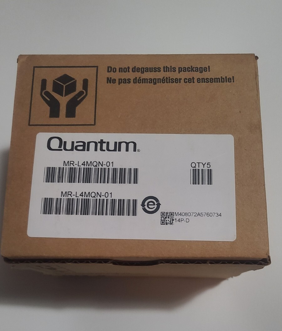 5 pack Quantum Ultrium 4 800/1600GB Data Cartridges 