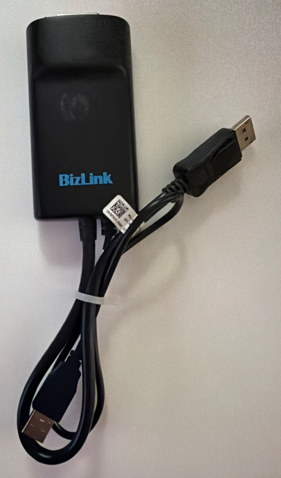 Bizlink Display-Port to DVI Adapter KS10064-A3X DVI-to-DP-USB Cable Bulk New Tag