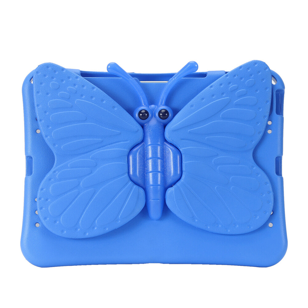For iPad Air 11" 2026 2025 Cute Butterfly Rotating Stand Case Kids EVA Cover