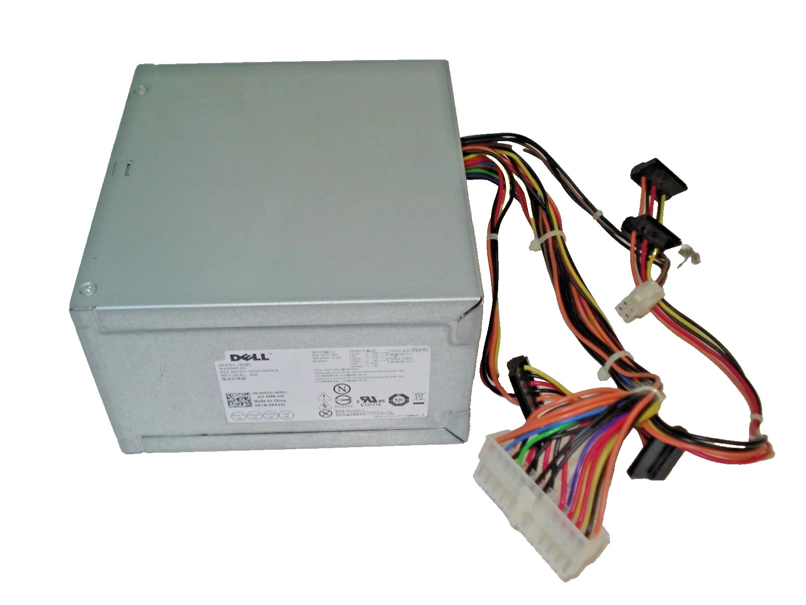 OEM - Dell PSU B300NM-00 300W Power Supply 0K43JV K43JV Inspirion 620 660