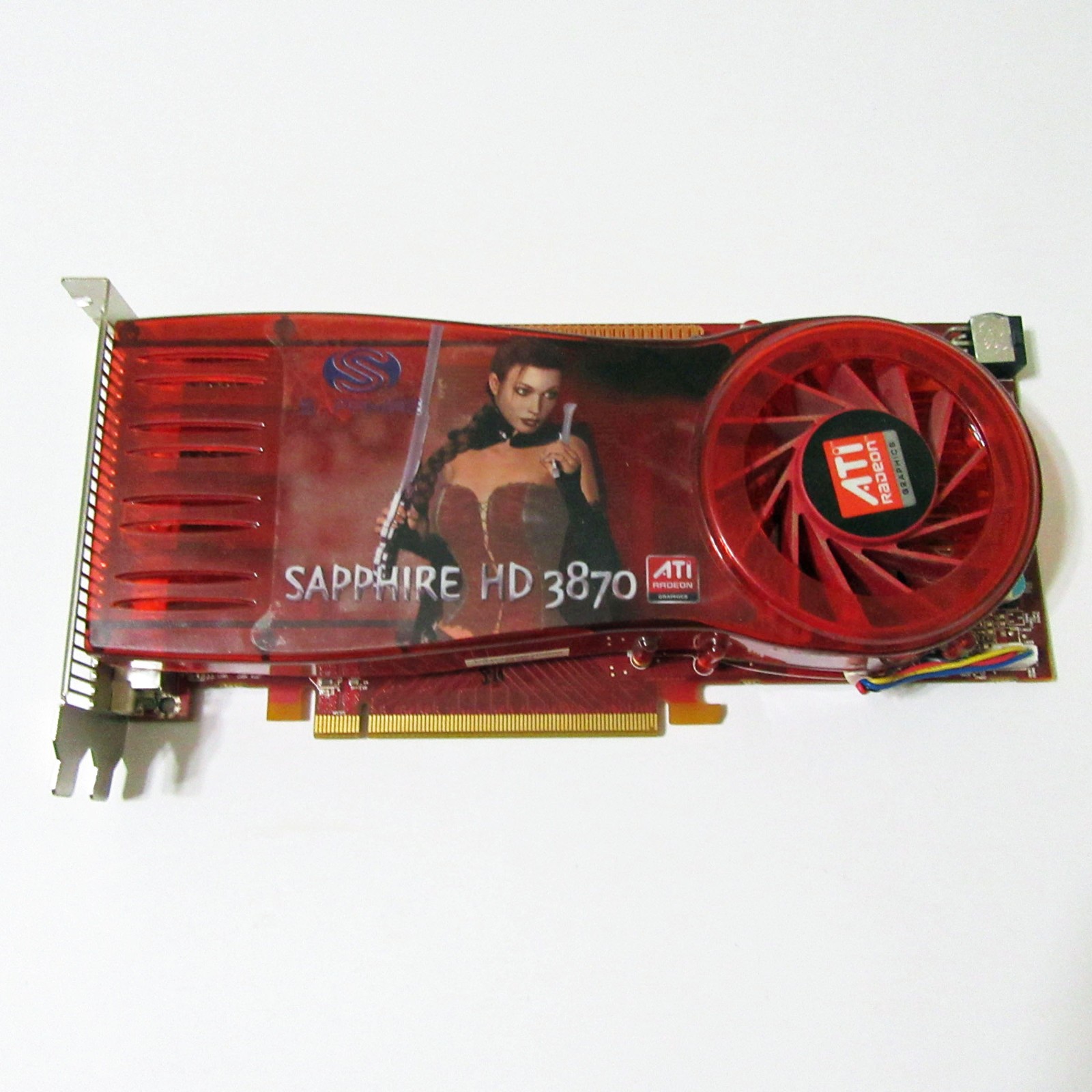 ATI ™ Sapphire ™ Model HD 3870 512M GDDR4 PCI-E Dual DVI-I TVO Graphics Card NEW