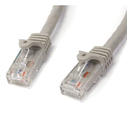Startech IT N6PATCH35GR 35ft Gray Cat6 UTP Patch Cable RJ45 M-F