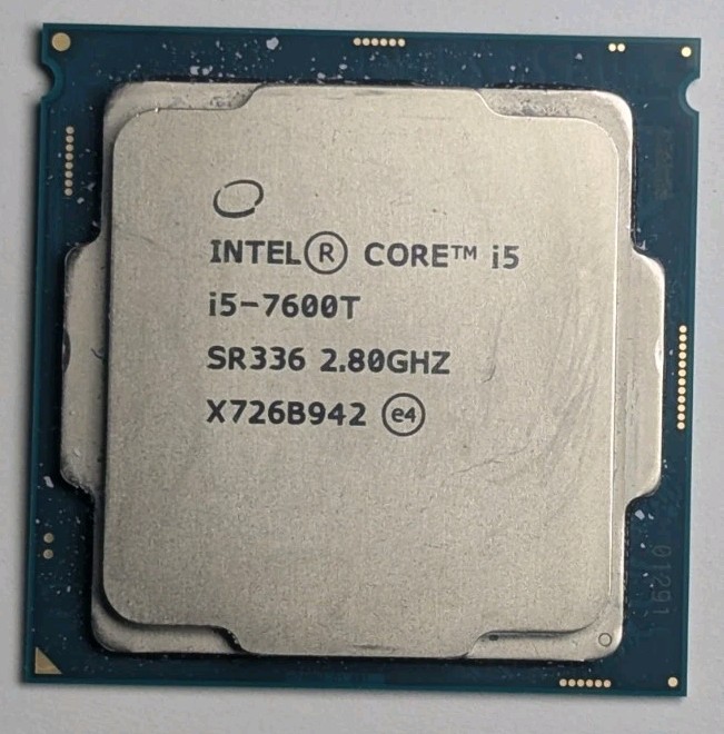 INTEL Core i5-7600T (6M Cache, up to 3.70GHz) Quad-Core LGA1151 CPU - SR336