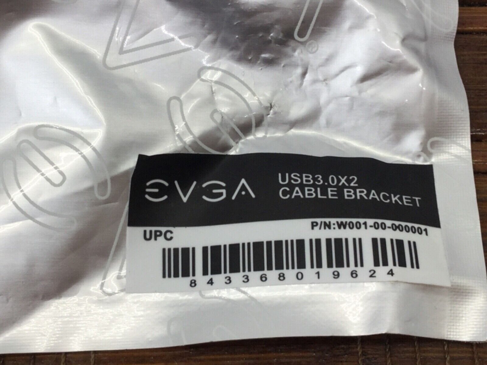 Genuine EVGA USB 3.0 2-Port  Bracket with Built-in Motherboard 20-Pin