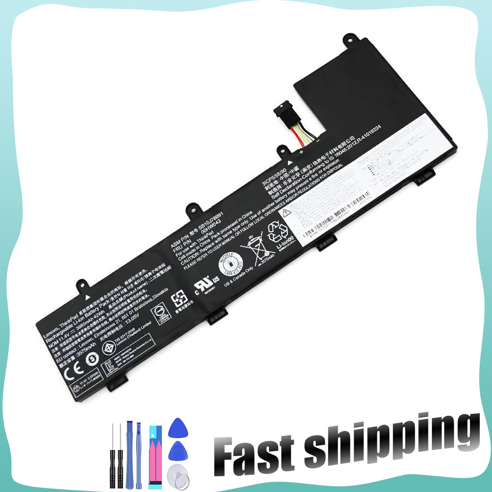 00HW044 00HW043 Battery for Lenovo ThinkPad Yoga 11e 3rd 4th Gen 20GC