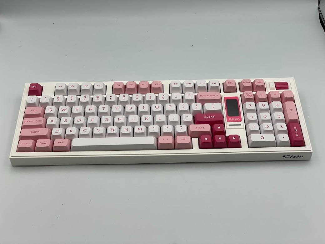Akko Prunus Lannesiana 5098B Wireless Mechanical Keyboard - Pink