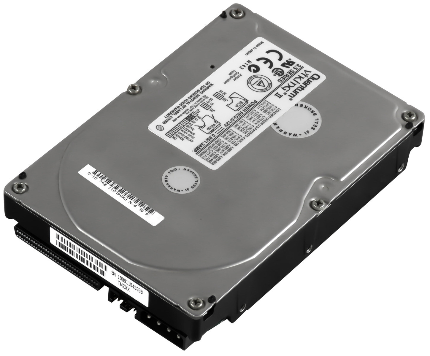 HARD DRIVE QUANTUM VIKING II PX04L011 4.5GB 7.2K SCSI 3.5'' 