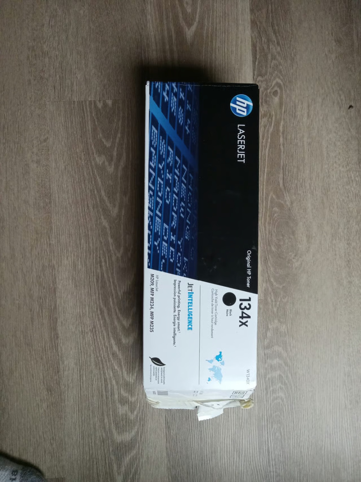 Used HP 134X W1340X Black High Yield Toner Cartridge LaserJet