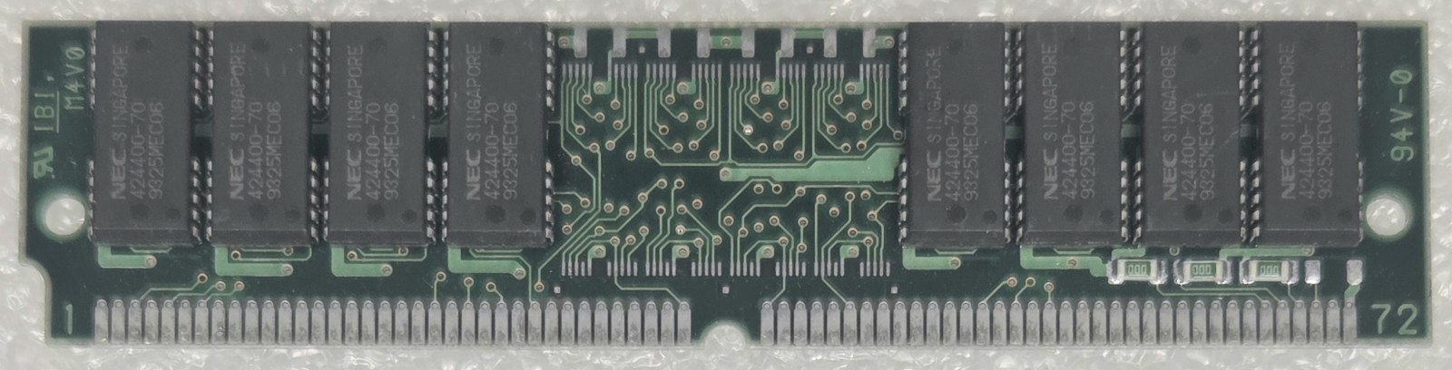 NEC NEC 4MB 1Mx32 FPM 70ns 72pin SIMM Memory MC-421000A32B-70