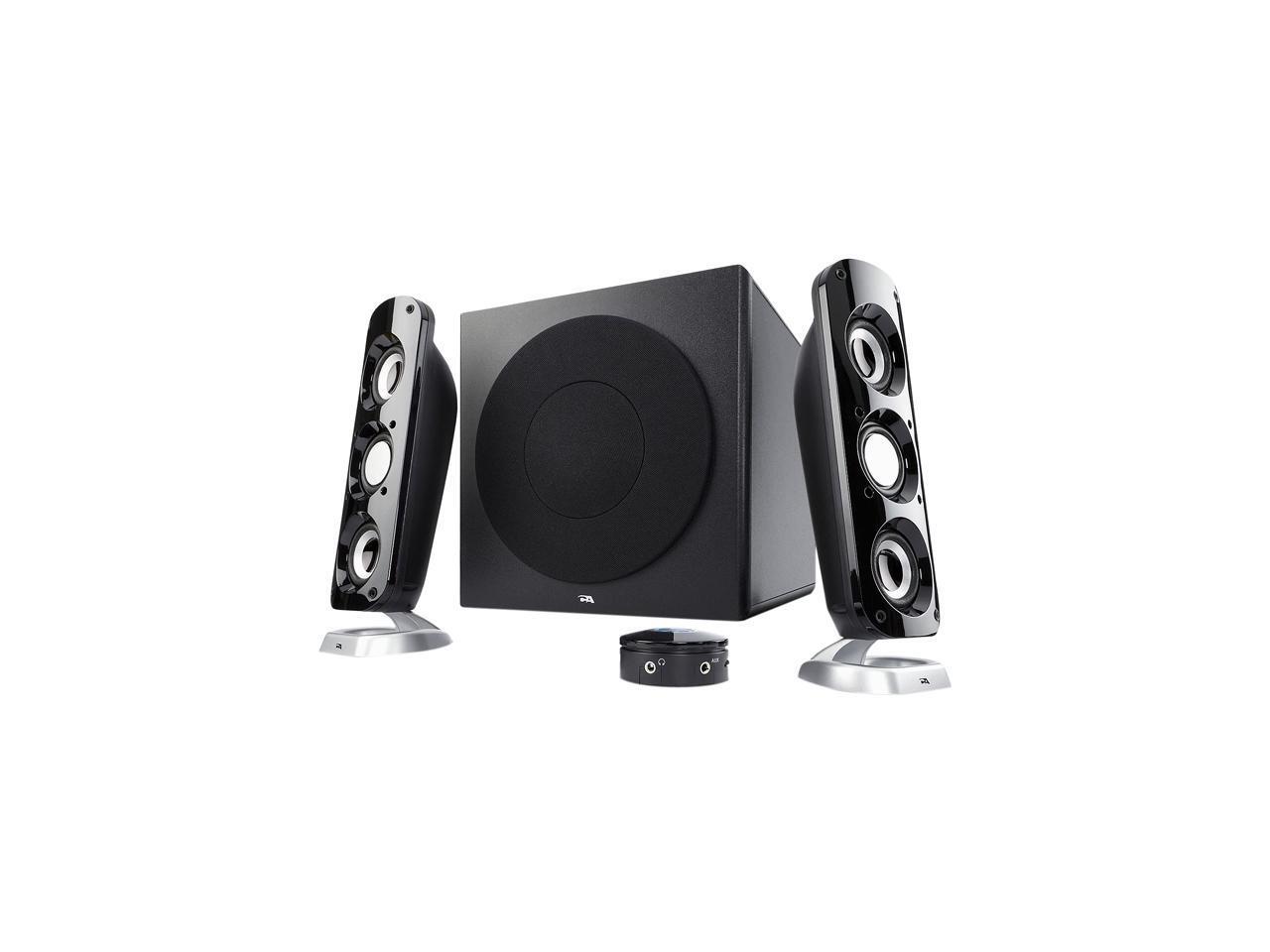 Cyber Acoustics 2.1 Speaker System 36 W RMS (CA-3908)
