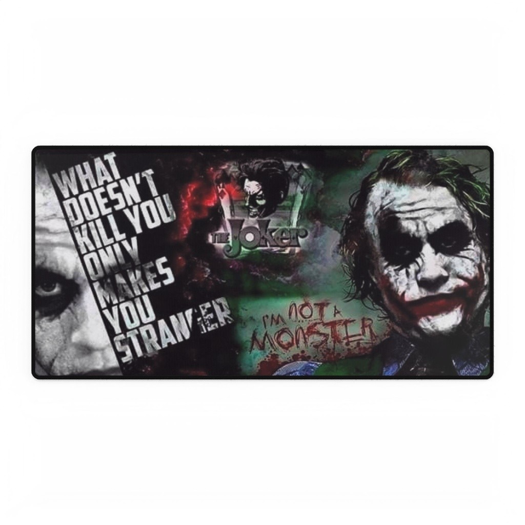 DC Comics Joker "What Doesn't Kill You" Movie Logo Mouse Pad Desk Mats