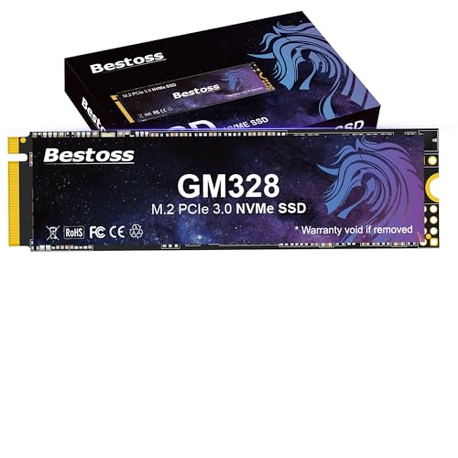 Bestoss 1TB NVMe M.2 SSD PCIe 3.0 M.2 2280 SSD, Internal SSD,Up to 3500MB/s