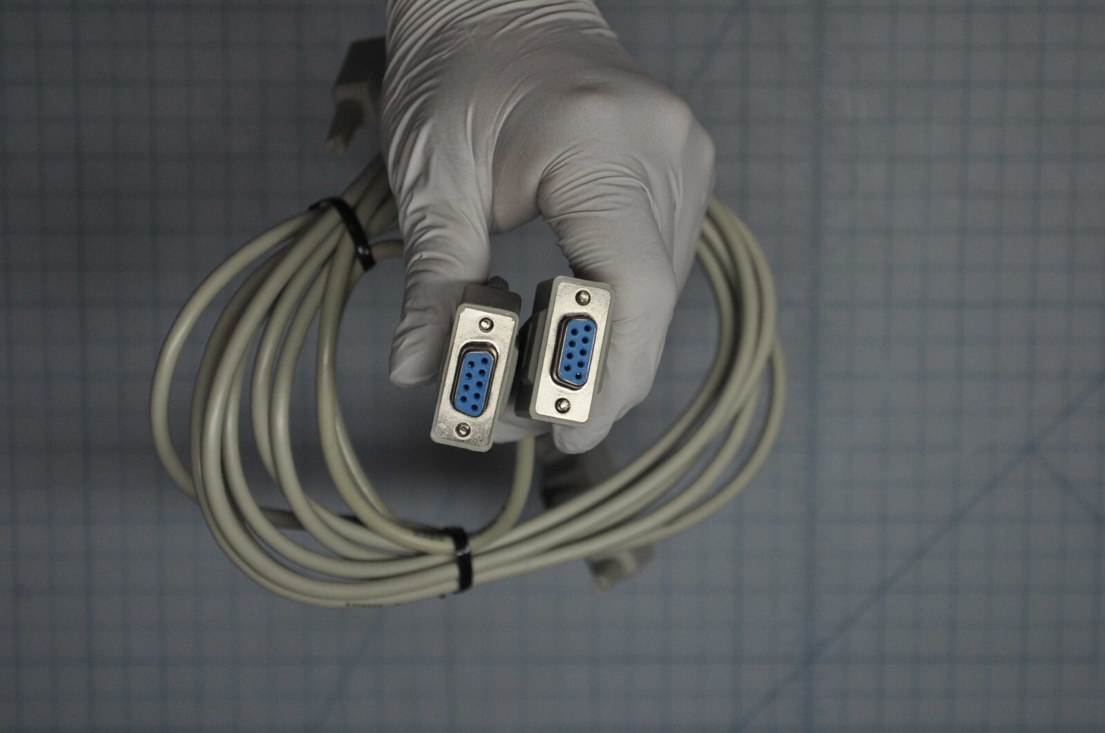 New QVS DB9/DB25 Female to DB9/DB25 Female Double & Cable CC327-10
