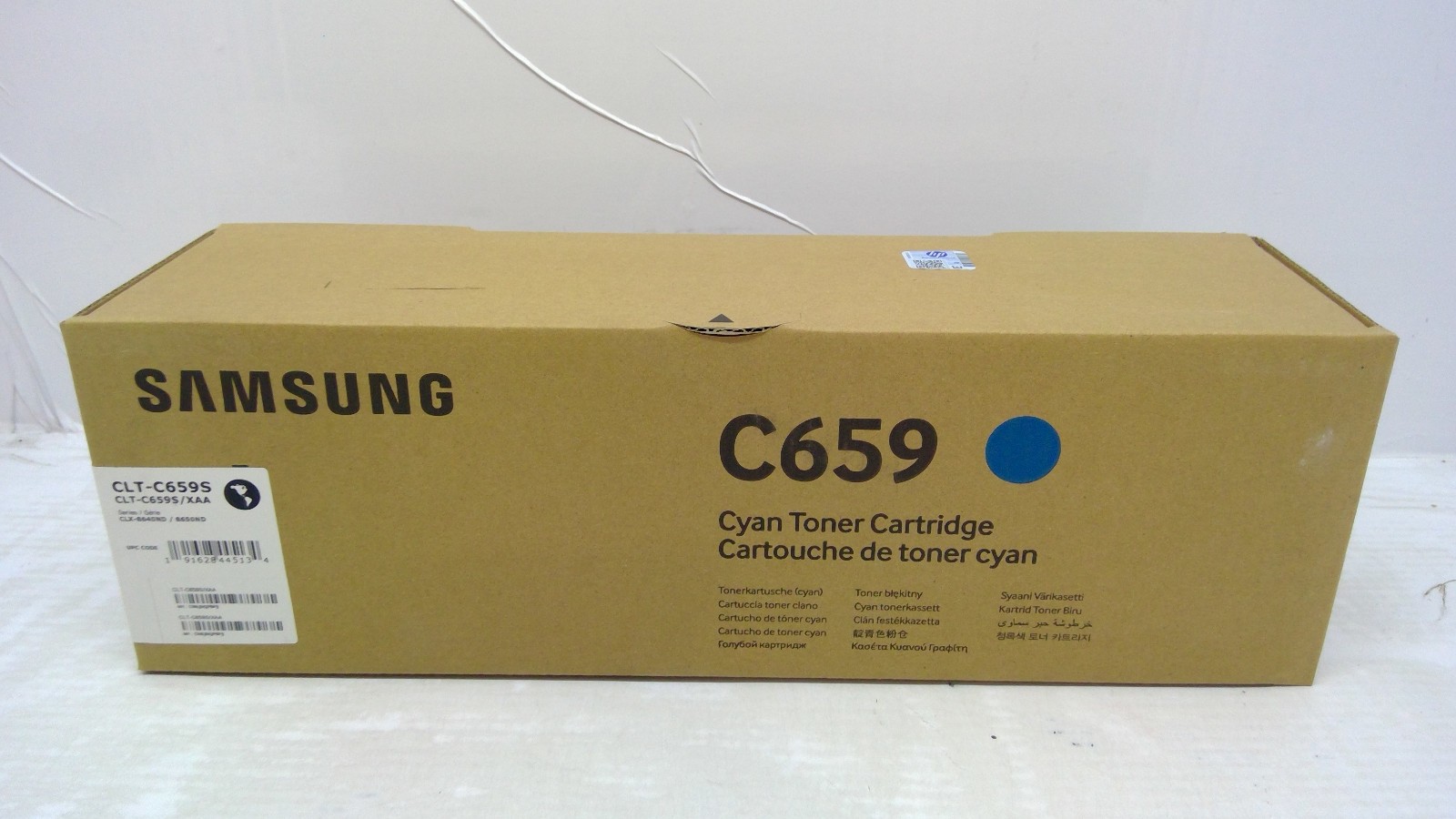 Genuine Samsung CLX-8640/8650  Cyan Toner Cartridge CLT-C659S  CLTC659S