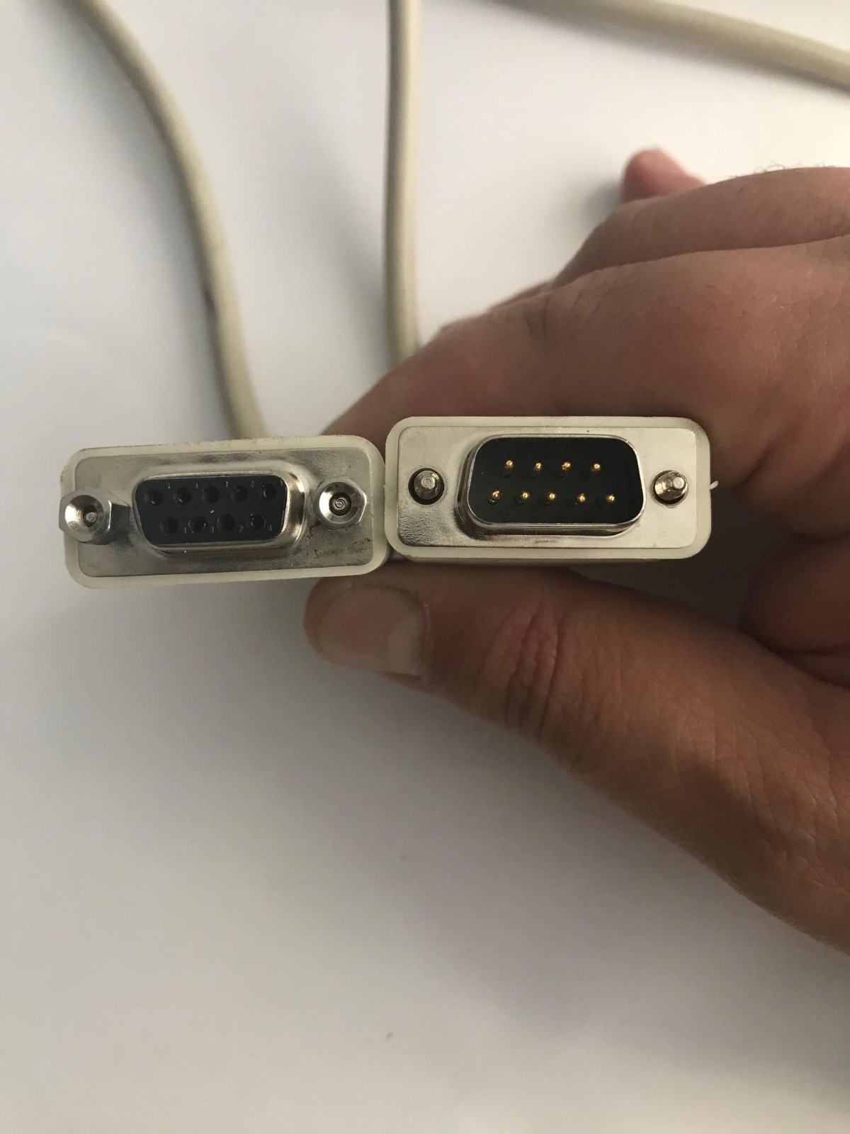 6' Foot Monitor Extension 9-pin M to F Cable NEW old Stock DB 9 Pin Cable 