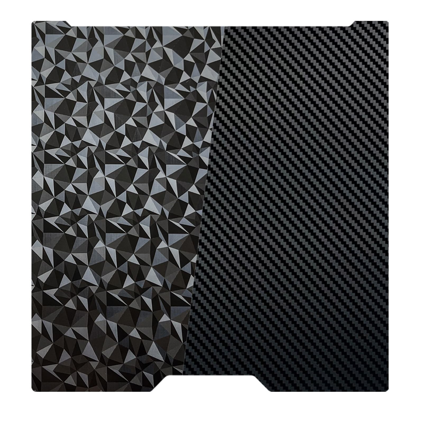 355x346mm H2D Build Plate for Bambu 355x346mm, PEO PET Plate(Black)