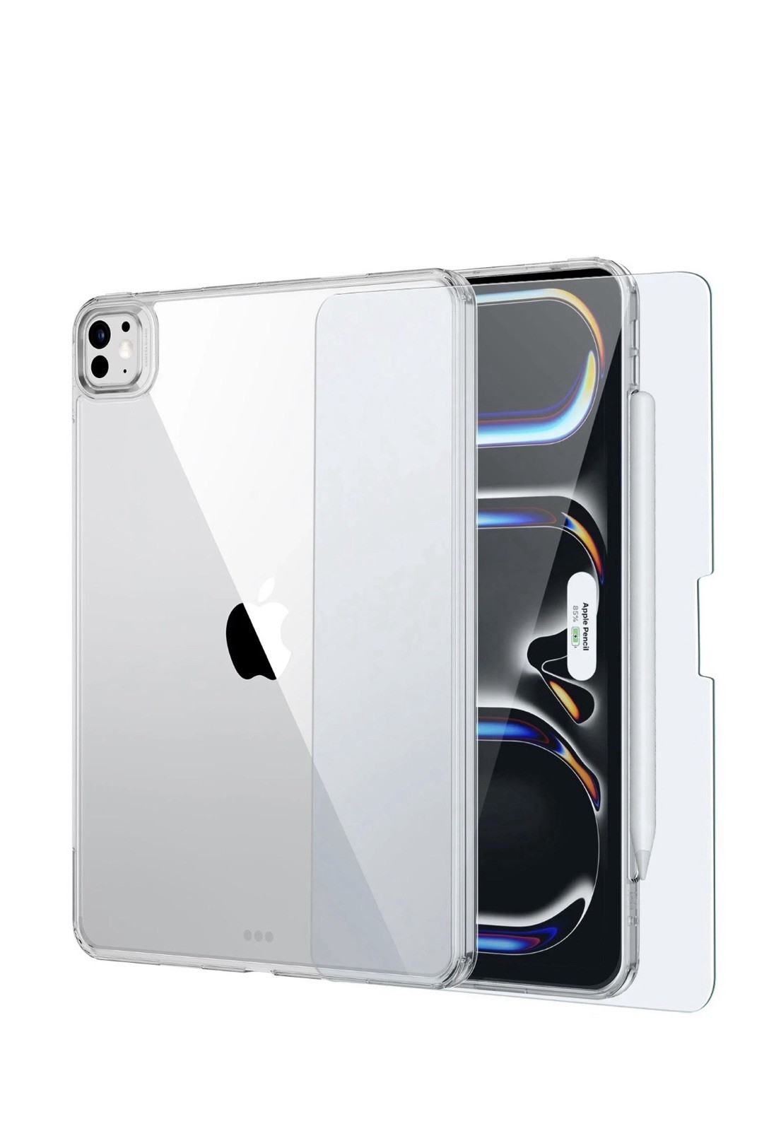 ESR Clear TPU Case w/ Screen Protector for Apple iPad Pro 13" (2024)