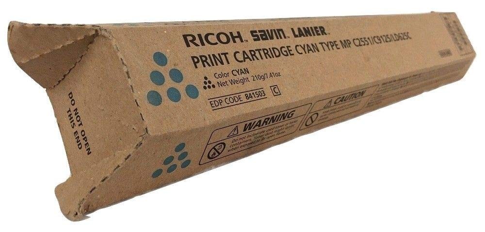 Genuine Ricoh 841503 Brand New Sealed Cyan Toner Cartridge We Ship Fast