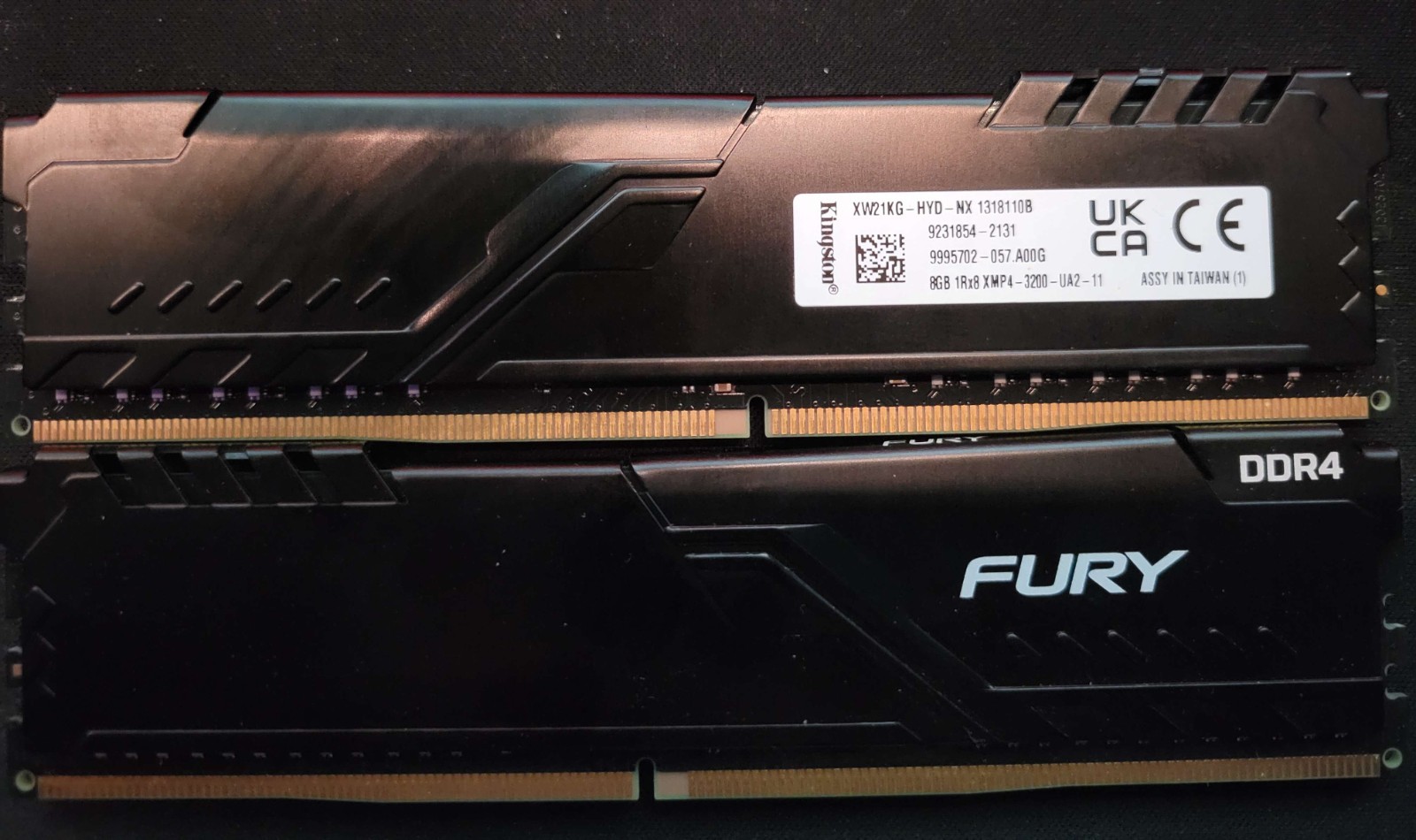Kingston 16GB (2x8GB) DDR4-3200 PC4-25600 Dell Alienware OEM RAM XW21KG-HYD-NX