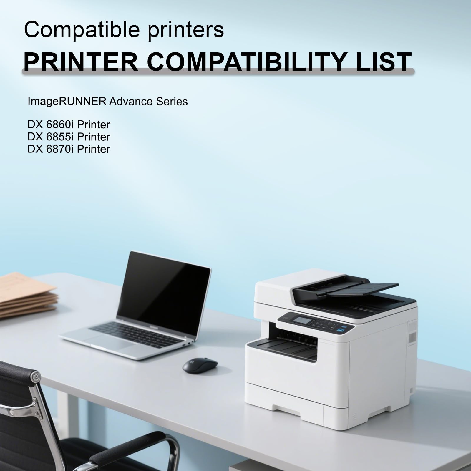 SRITE GPR-63 GPR63 Black Toner Cartridge High Yield Compatible with Canon