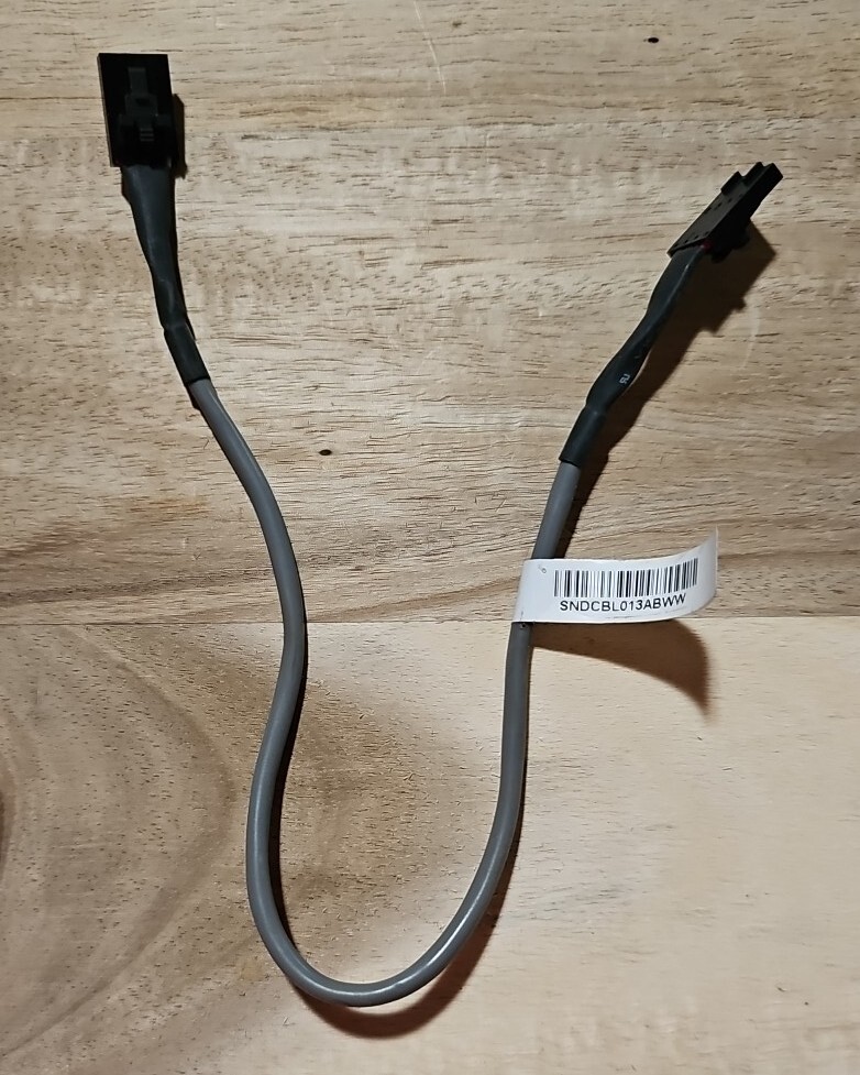 Gateway GP6-400 LP Minitower PC Gray Internal Cable SNDCBL013ABWW E186801T - NOS