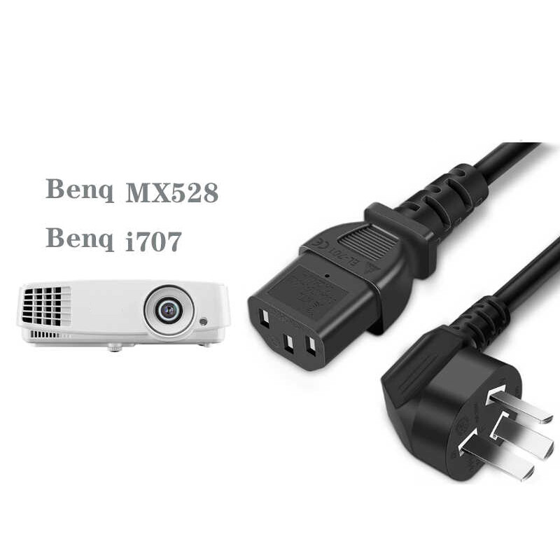 1PC For BenQ  MX528 i707 Serie 3D Projector Power cord Plug 1.5M