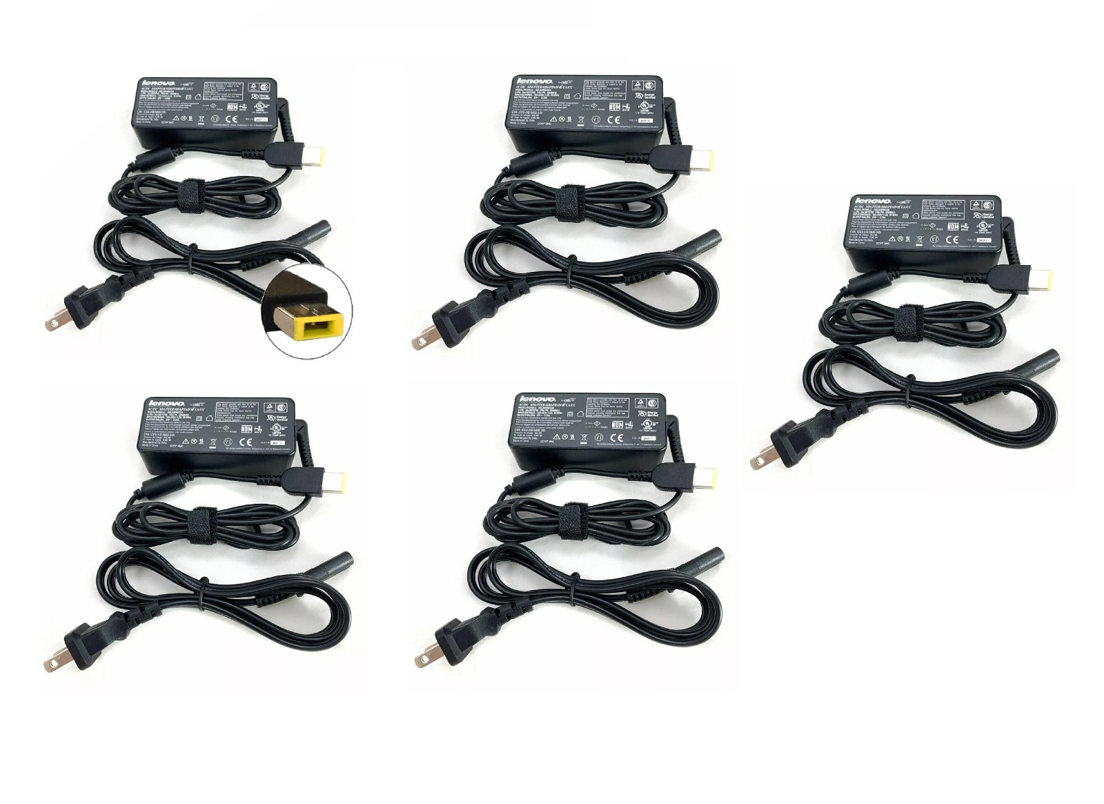 5pcs GENUINE Lenovo 20V 45W Thinkpad AC Adapter T431 T431S T440 T440S T540P L540