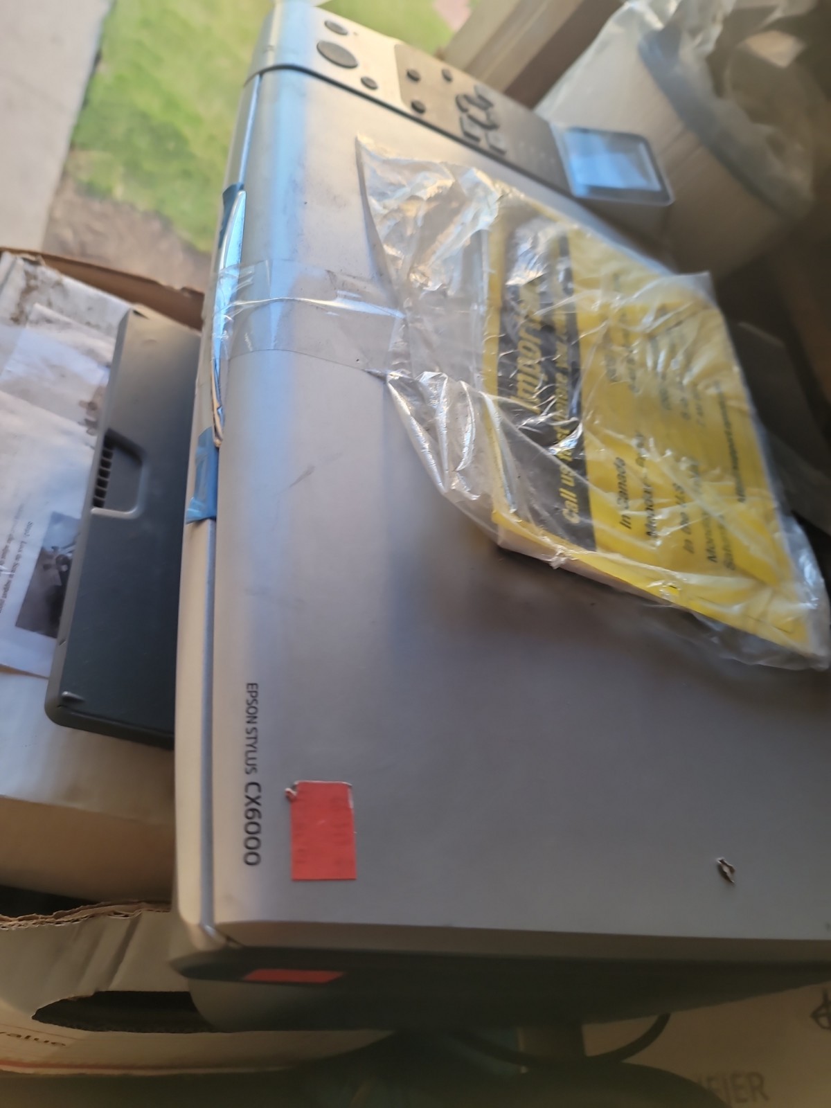 Epson All-In-One CX6000 Printer Copier Scanner Smudge Resistant NEW With Tags