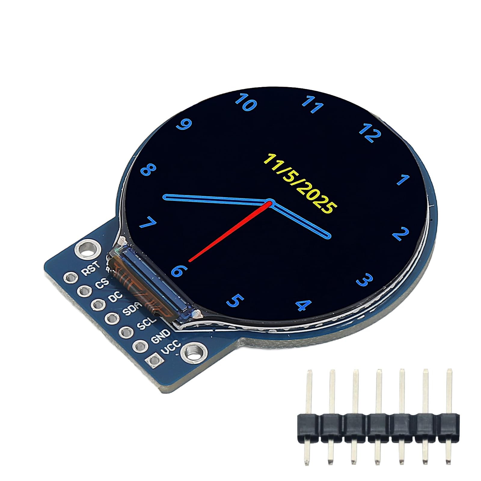 1.28 Inch LCD Round Screen TFT Display Board1.28 TFT LCD Module 240x240 RGB S...